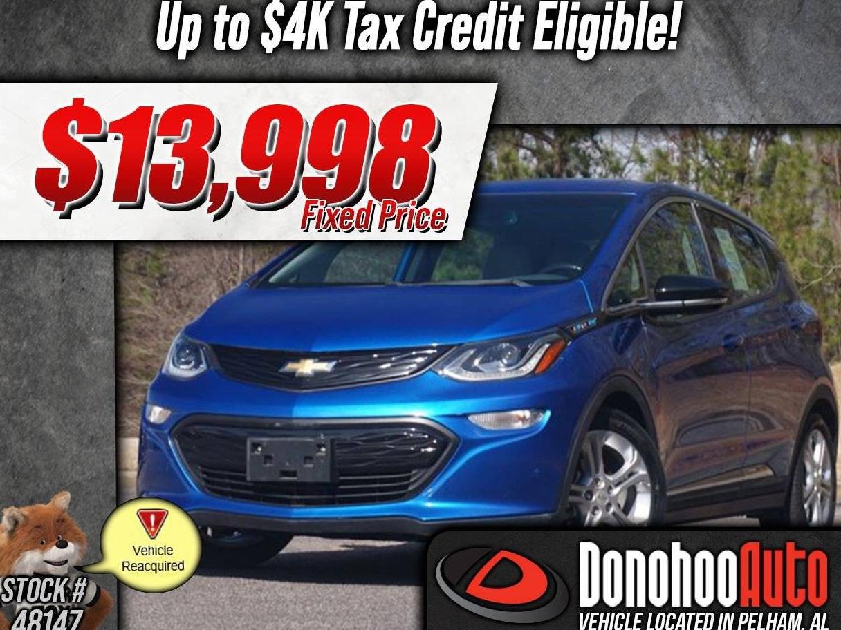 CHEVROLET BOLT EV 2020 1G1FY6S06L4108129 image